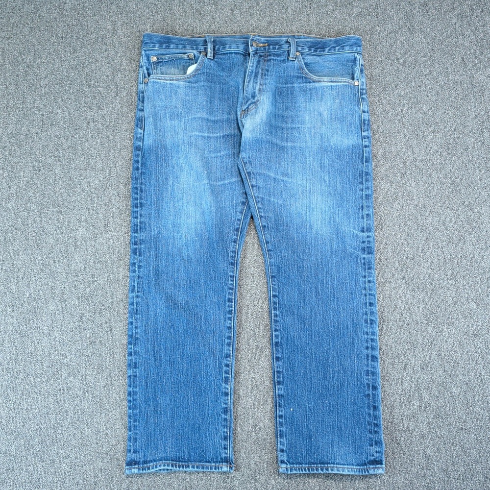 Brooks Brothers Classic Straight Fit Jeans Mens 40x30 Blue Cotton Stretch Denim — photo 2